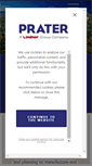 Mobile Screenshot of prater.co.uk