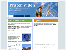 Tablet Screenshot of prater.cz